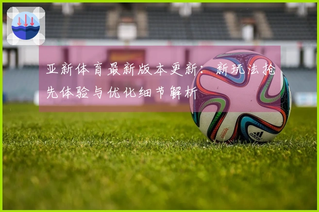 亚新体育最新版本更新：新玩法抢先体验与优化细节解析